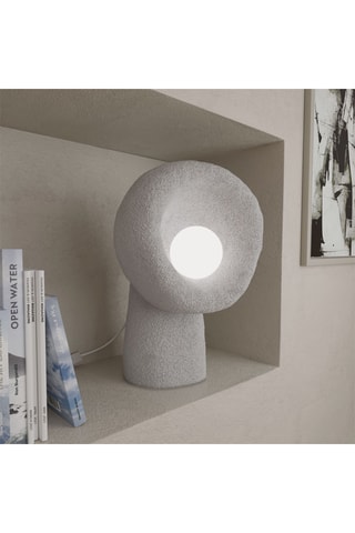 Candeeiro de mesa - Cinzento - 8 W