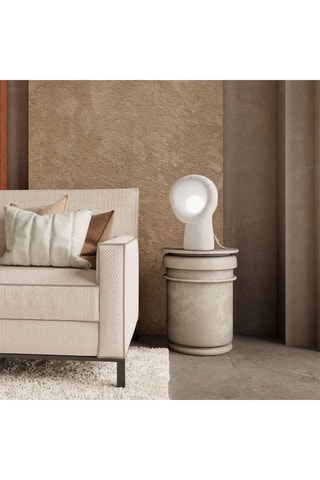 Candeeiro de mesa - Branco - 8 W
