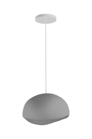 Candeeiro suspenso - Cinzento - 40 W