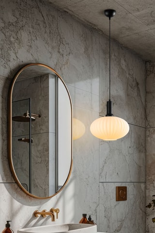 Candeeiro suspenso - Branco - 40 W