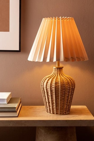 Candeeiro de mesa - Dourado - 40 W