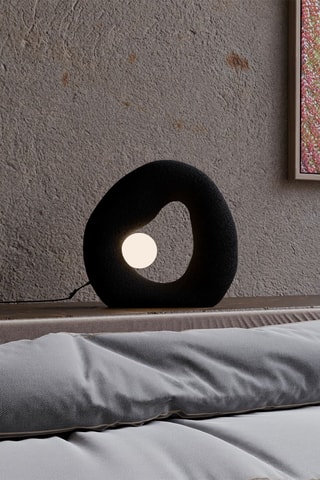 Candeeiro de mesa - Preto - 8 W