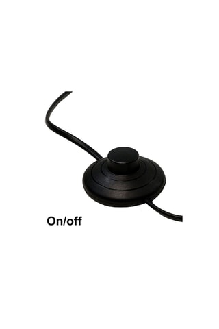 Candeeiro de pé - Preto - 40 W