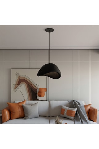 Candeeiro suspenso - Preto - 40 W
