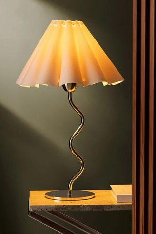 Candeeiro de mesa - Dourado - 40 W