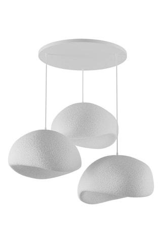 Candeeiro suspenso - Branco – 3 x 40 W