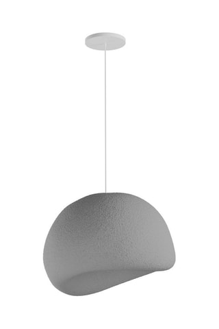 Candeeiro suspenso - Cinzento - 40 W