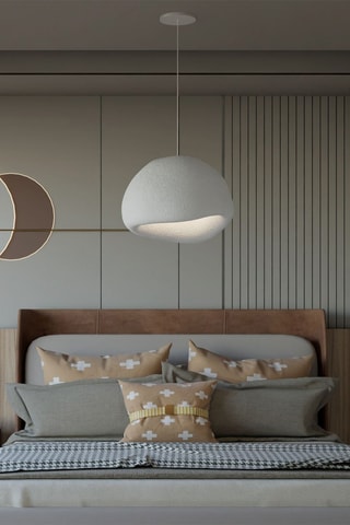 Candeeiro suspenso - Branco - 40 W