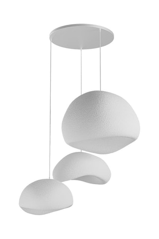 Candeeiro suspenso - Branco - 3 x 40 W