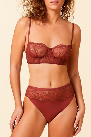 Tanga Flexi Lace Brique
