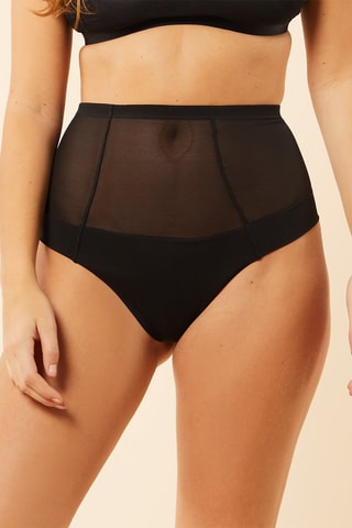 Tanga taille haute Le Shapewear Noir