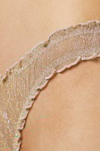 Tanga Amber Shiny - Beige