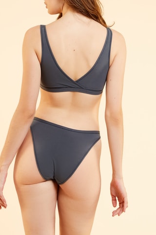 Tanga Coton360 - Gris foncé