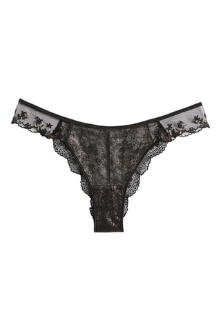 Tanga Butterfly - Noir