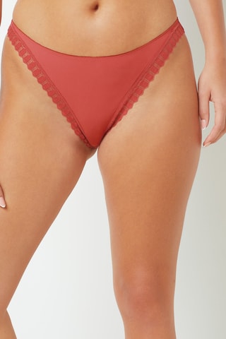 Tanga Diamant - Rouge brique