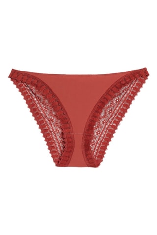 Tanga Diamant - Rouge brique
