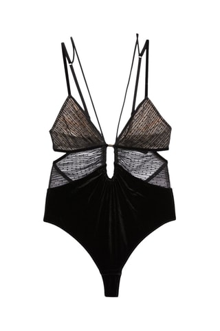 Body-string Enlacee - Noir