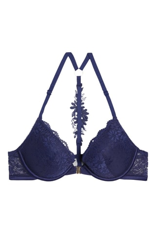 Soutien-gorge push-up Secrete - Bleu marine