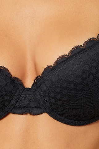 Soutien-gorge ampliforme Chérie Chérie - Noir