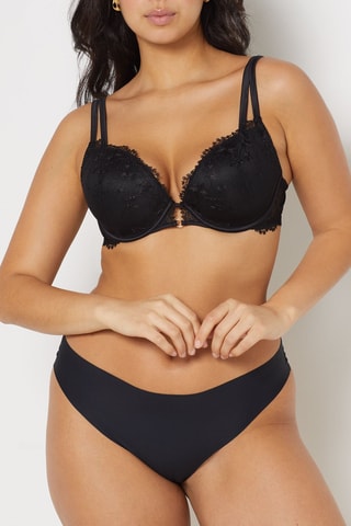 Soutien-gorge ampliforme Lumineuse - Noir