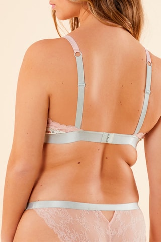 Soutien-gorge Ditsy Print Rose et vert