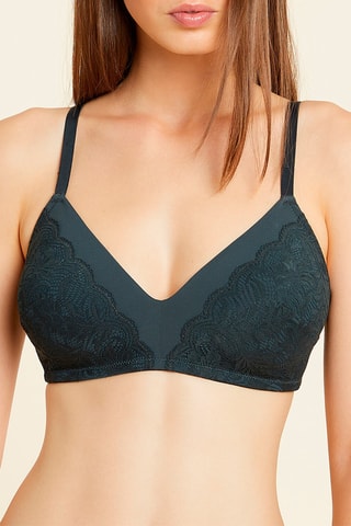 Soutien-gorge ampliforme Aime Vert sapin