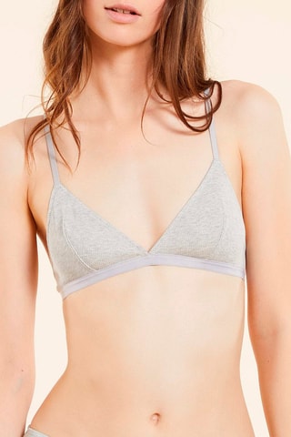 Soutien-gorge Plant  Gris clair