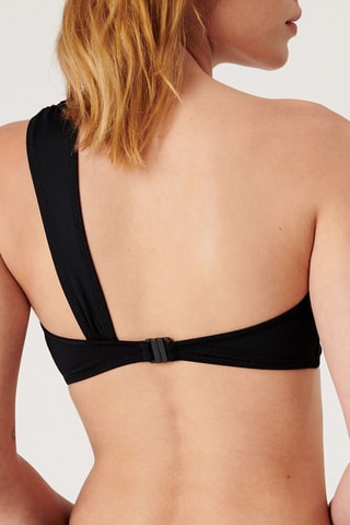 Haut de maillot asymétrique Ombelliz Noir