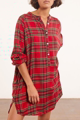 Chemise de nuit Tam Rouge