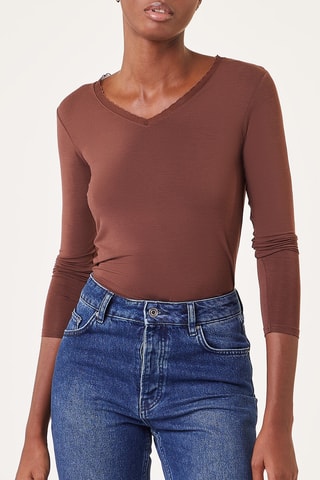 Top Warm Me Up Marron