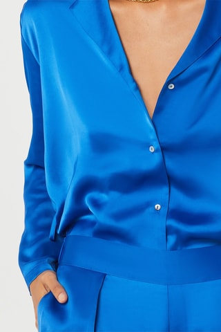 Chemise de pyjama Mery - Bleu roi