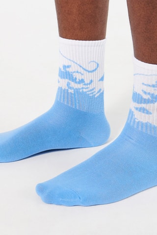 Chaussettes Vaguisockiz - Bleu cobalt
