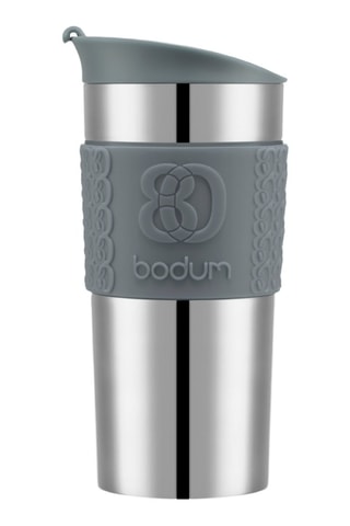Caneca de viagem isotérmica em aço inoxidável e silicone Travelmug - 35 cl
