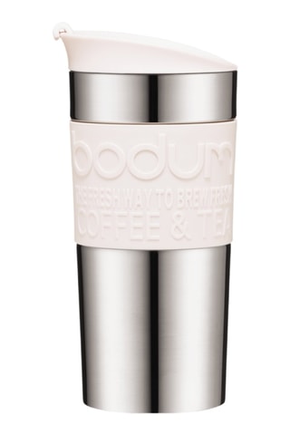 Caneca de viagem isotérmica em aço inoxidável e silicone Travelmug - 35 cl