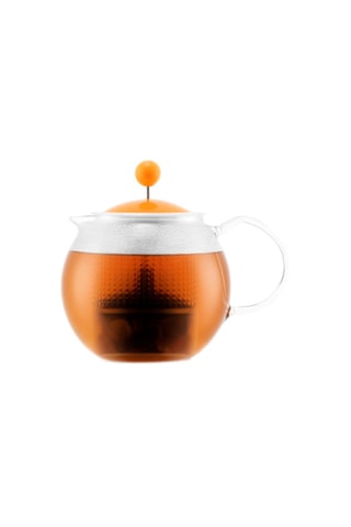 Chaleira com pistão em vidro borossilicato Assam - 50 cl