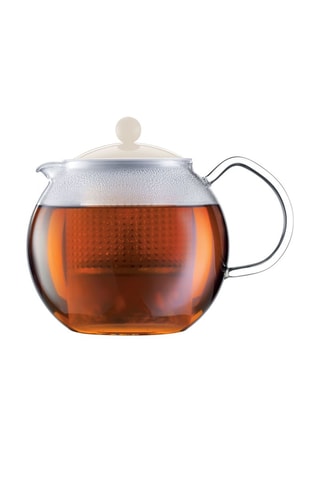 Chaleira de pistão em vidro borossilicato Assam - 1.5 l
