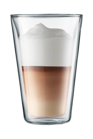 6 copos com camada dupla em vidro borossilicato Canteen -  40 cl