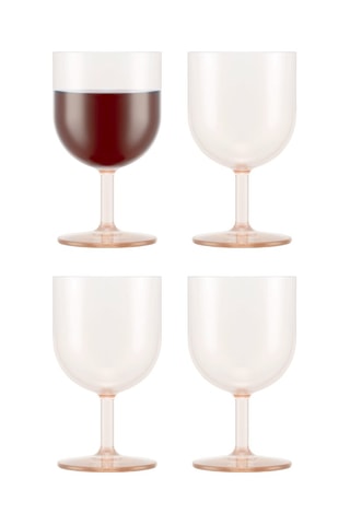 4 Copos com pé Okteet - 25 cl