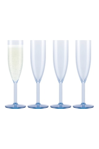 4 copos de champanhe Okteet - 12 cl