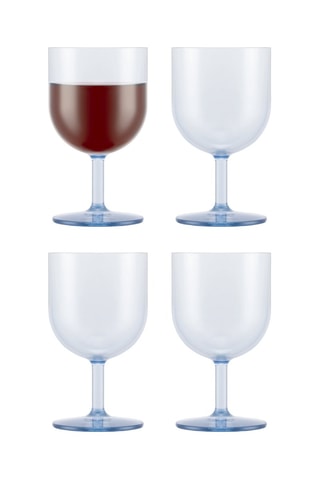 4 Copos com pé Okteet - 25 cl