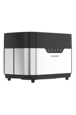 Grille-pain tactile - 920 W - 2 fentes - Argenté et noir