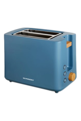 Grille-pain Fjord - 870 W - 2 fentes - Bleu canard