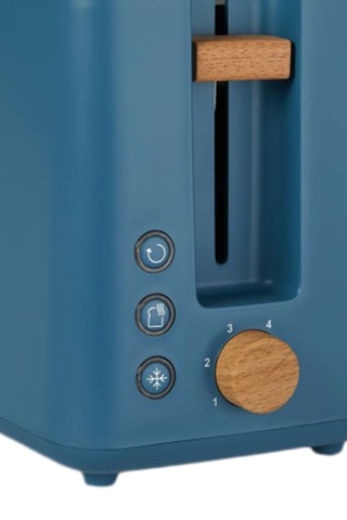 Grille-pain Fjord - 870 W - 2 fentes - Bleu canard