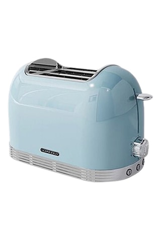 Grille-pain vintage - 815 W - 2 fentes - Bleu clair