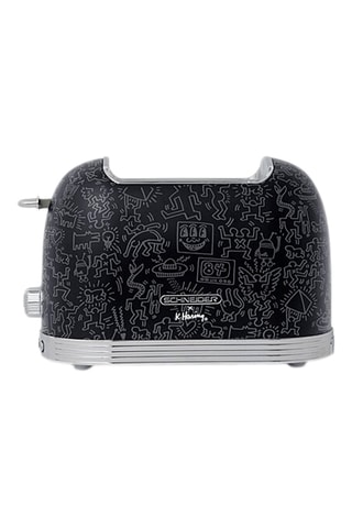 Grille-pain Keith Haring - 815 W - 2 fentes - Noir