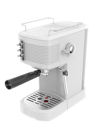 Machine Expresso - 15 bars - 1100 W - Blanc