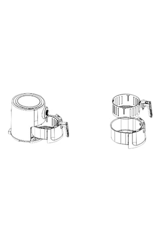 Friteuse sans huile digitale - 3,5 l - 1350 W