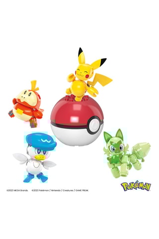 4 Figuurtjes Pokémon - Vanaf 6 Jaar