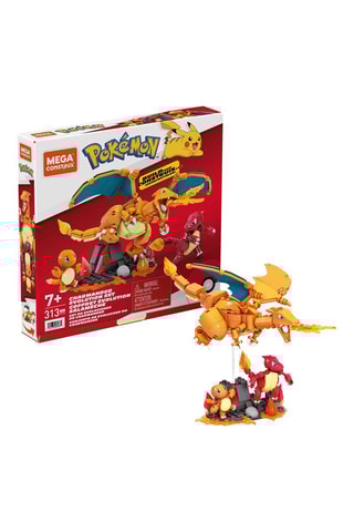 Figuur Charmander en zijn Evoluties Zelf Maken Pokemon - 300-Delig - Vanaf 7 Jaar