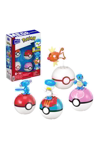 4 Pokémons Water Mega Pokémon - Vanaf 6 Jaar